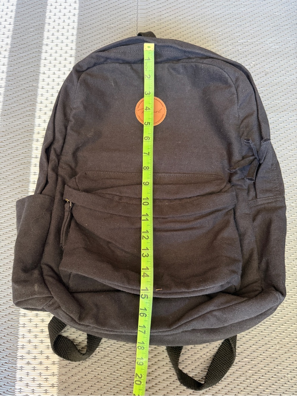 Black Rip Curl Backpack - Picture 7 of 8